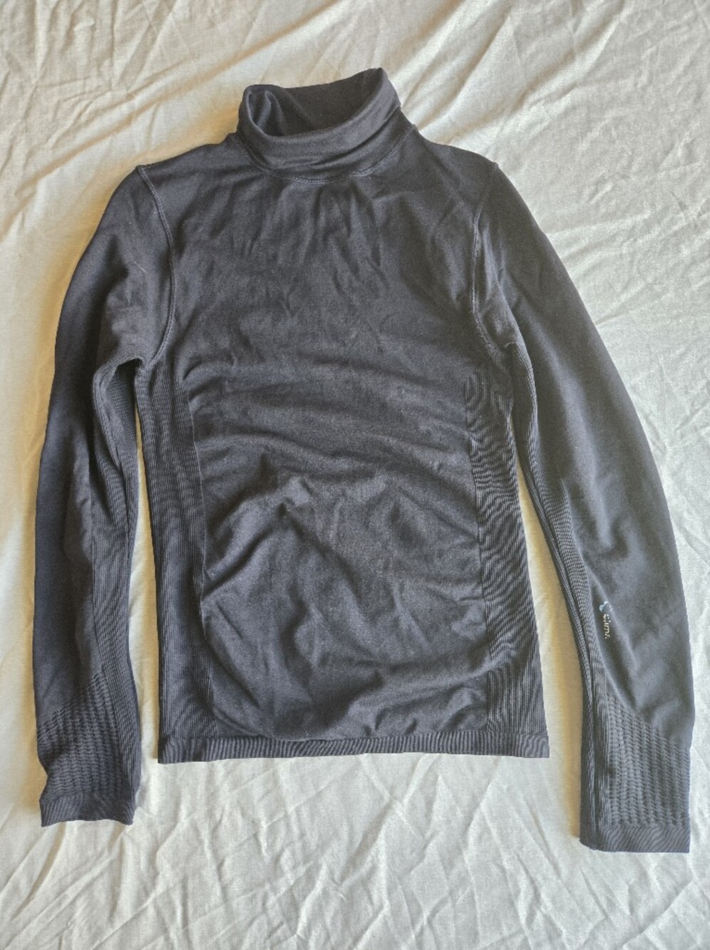 climawear Black Long Sleeve Turtleneck Athletic Top L / XL